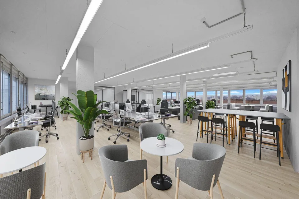 "Viel Open Space plus Sitzungszimmer!"