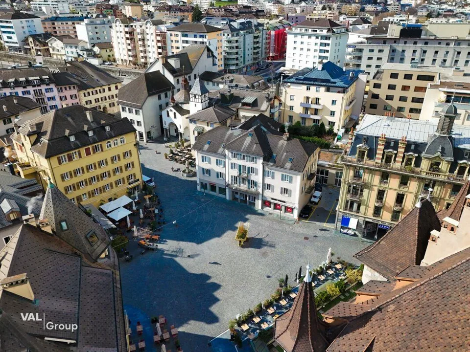 Laden- & Bürofläche am Stadtplatz Brig - 2 Etagen, Schaufenster, kl... – foto 16 di 17