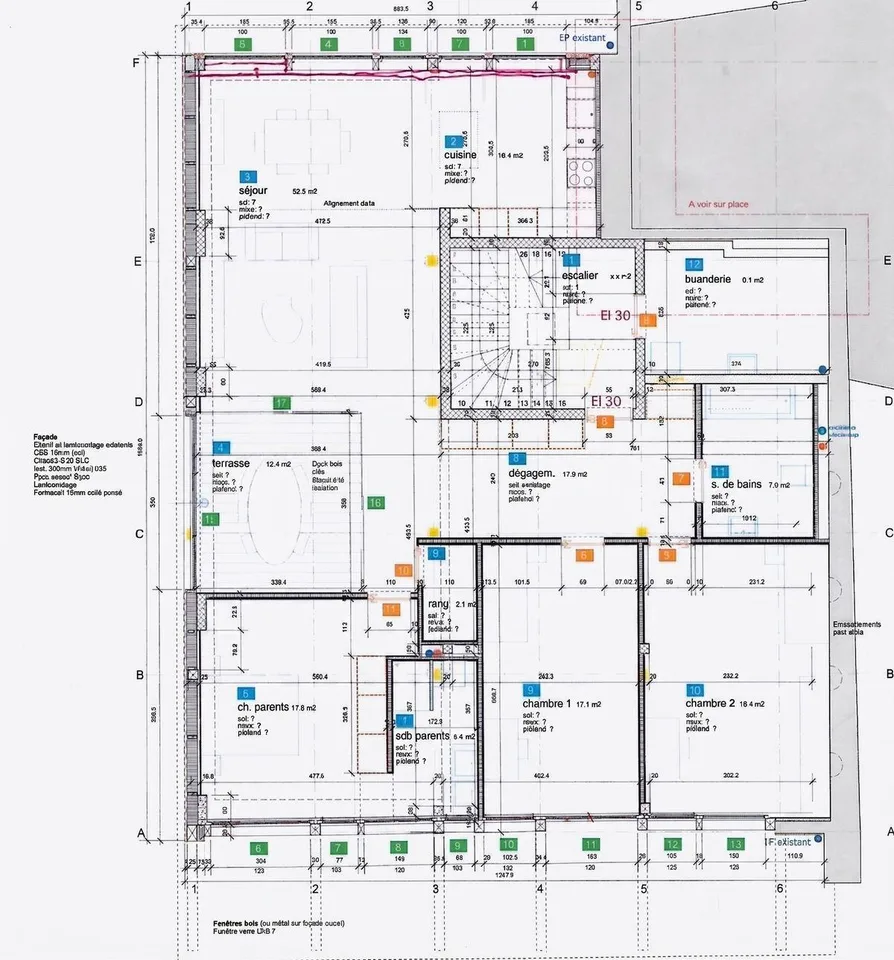 Grandcour - 4,5 pcs de 140m2 avec loggia intérieur!