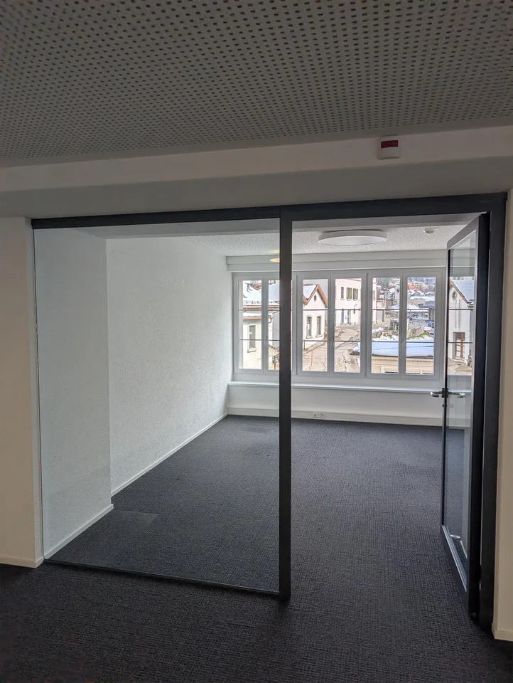 Moderne Büroräumlichkeiten im Steig-Center Herisau