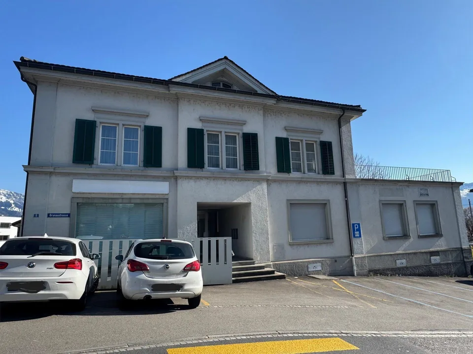 Arbeiten mitten in Uznach
