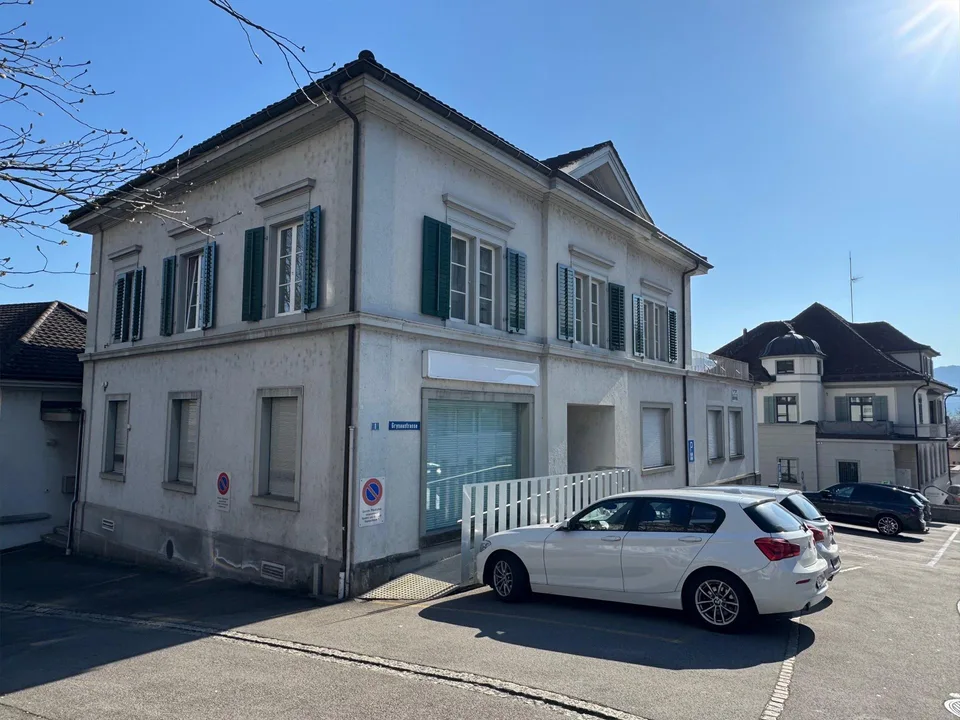 Arbeiten mitten in Uznach