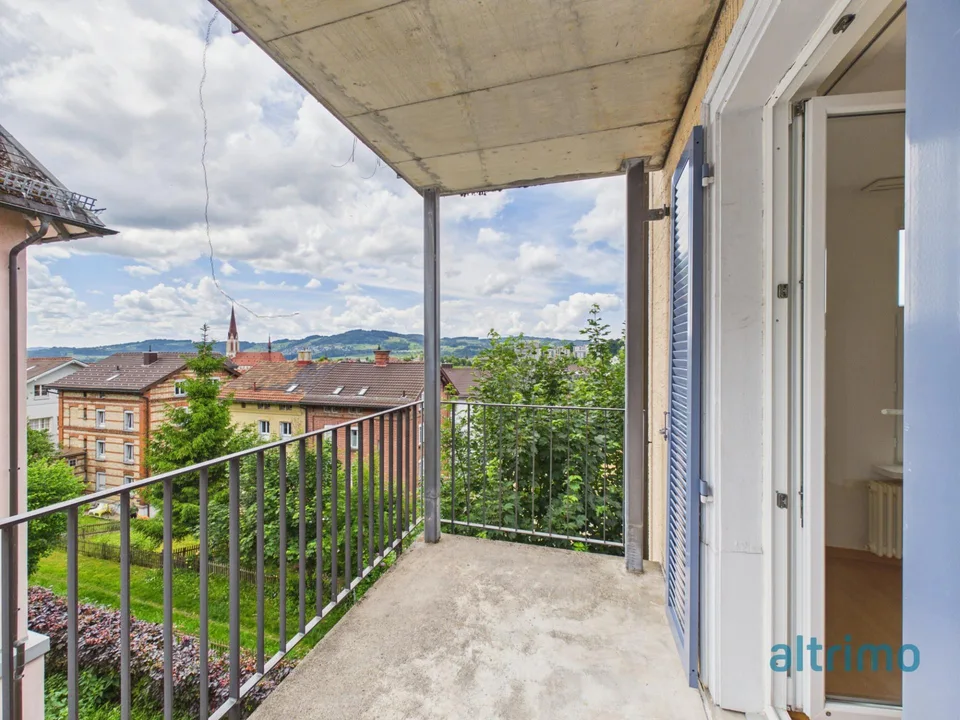 3-Zimmer Wohnung an ruhiger Lage nahe Stadtzentrum