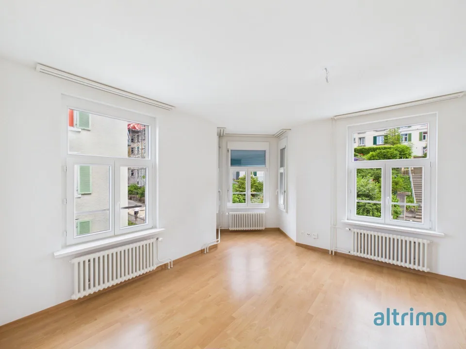 3-Zimmer Wohnung an ruhiger Lage nahe Stadtzentrum
