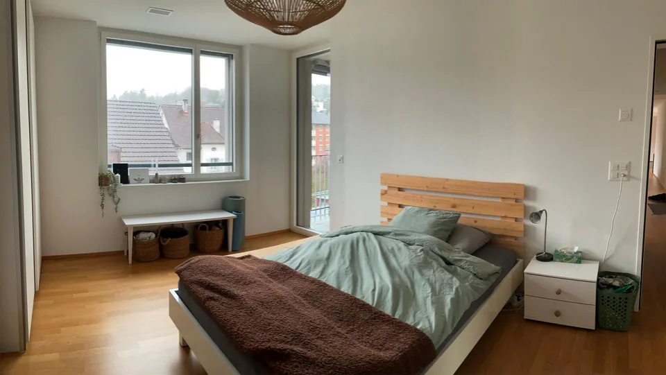 3.5-Zimmerwohnung nähe Bahnhof mit Balkon