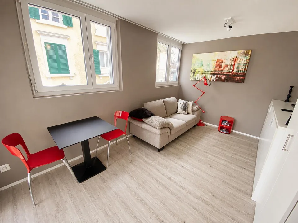 1 Zimmer möblierte Wohnung