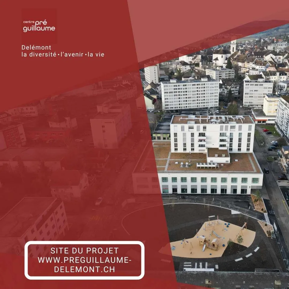 Bureaux modernes à louer au cœur de Delémont