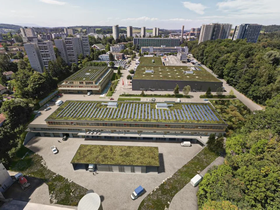 Neubau Gewerbepark NEUHUUS - Moderne Flächen für starke Ideen
