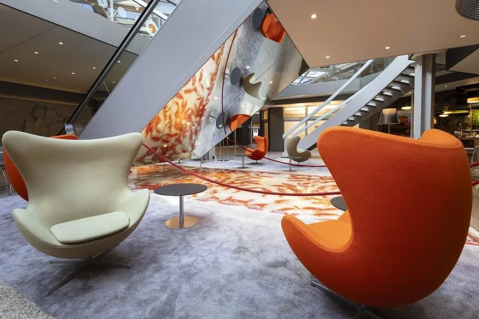 Surface de bureaux de 730 m2 rénovée au 4ème étage