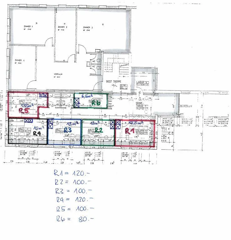 Atelier-/Lager-/Bastelräume zu vermieten (6.5 - 15.5m²)