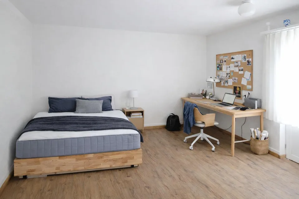 möbliertes 1-Zimmer-Studio mit Gartensitzplatz