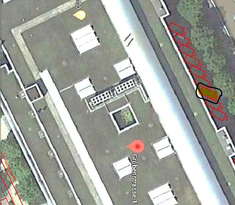 Aussenparkplatz Grubenstr. 11 per sofort!