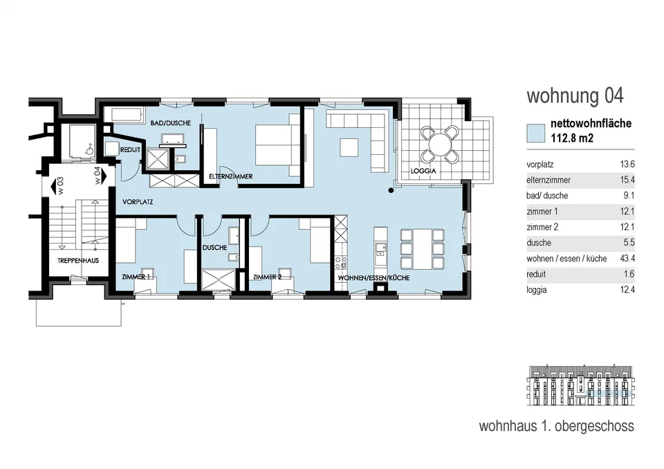 Erstvermietung elegantes Wohnhaus «Kurwies» in Dussnang