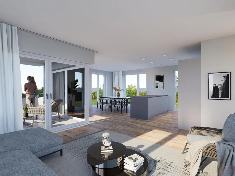 Erstvermietung elegantes Wohnhaus «Kurwies» in Dussnang
