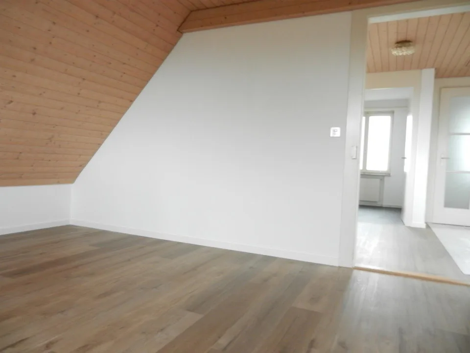 Stadtnahe Dachwohnung im Grünen