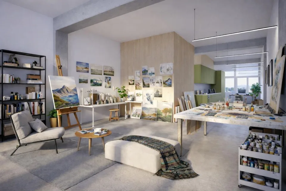 Loft-Arbeitsraum im historischen Industriebau - ideal für Praxis, A...
