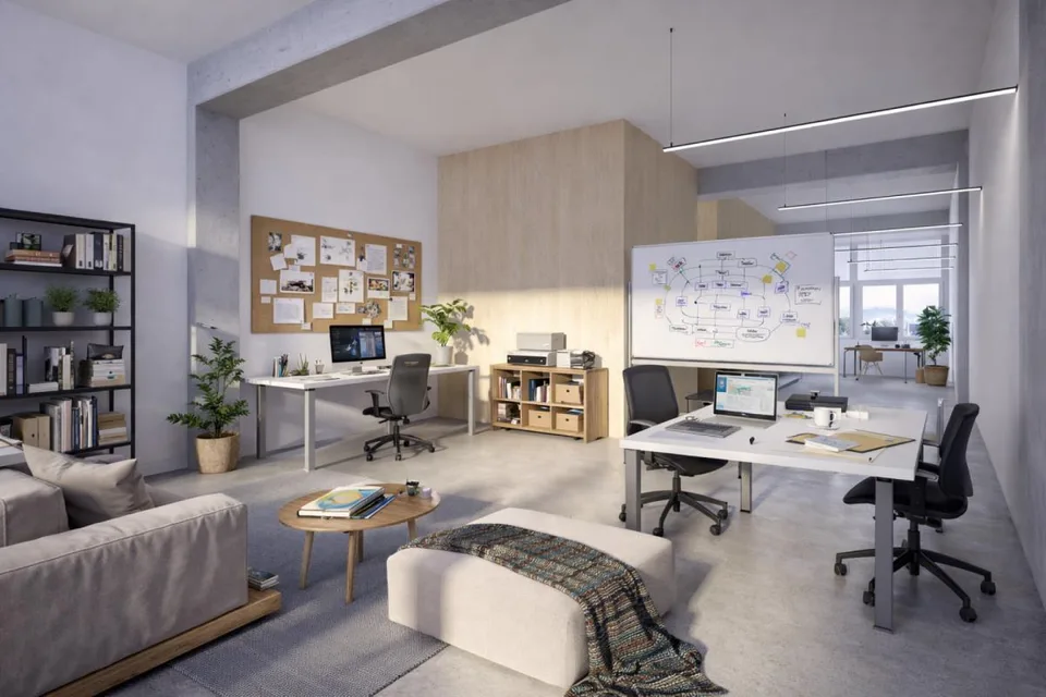 Loft-Arbeitsraum im historischen Industriebau - ideal für Praxis, A...