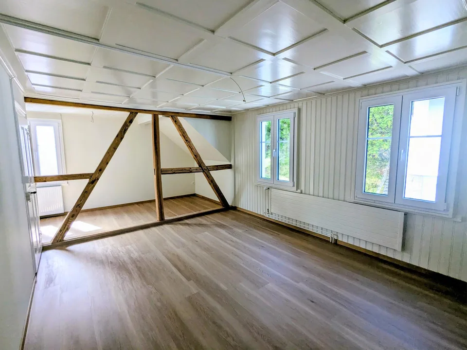wunderschöne Wohnung mit Werkstatt