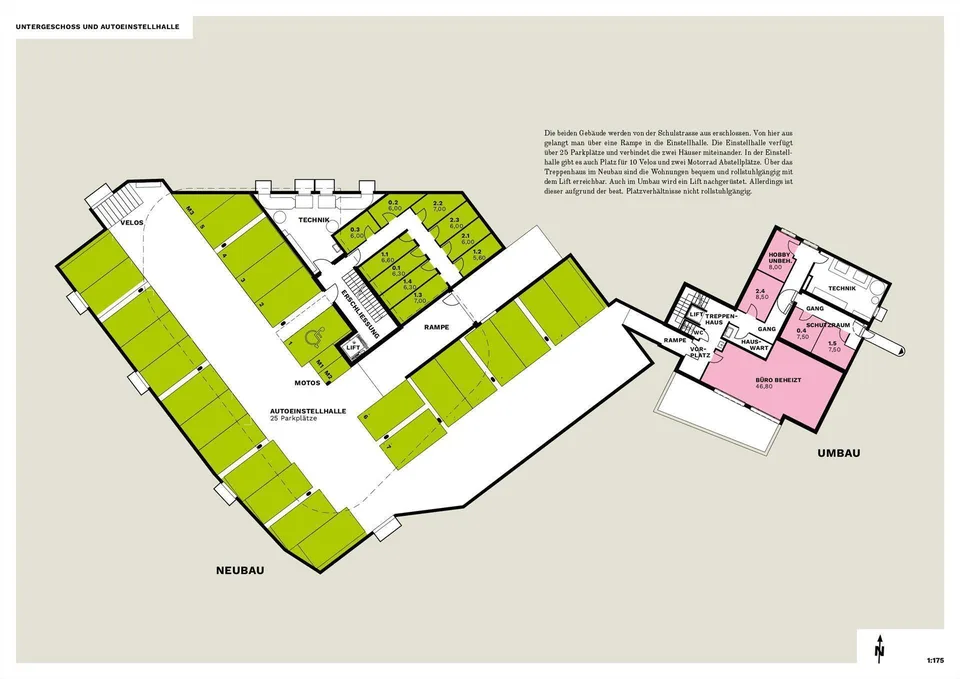 Autoeinstellplatz in Frick's Zentrum