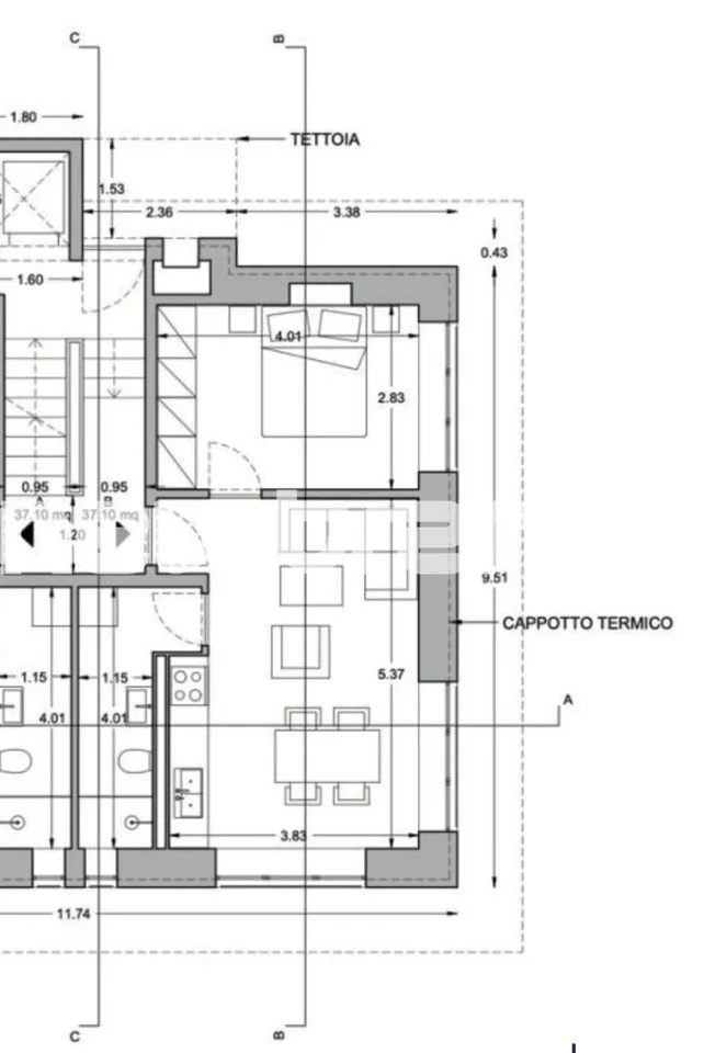 2.5 LOCALI NUOVI E ARREDATI CON ARIA CONDIZIONATA – foto 12 di 12