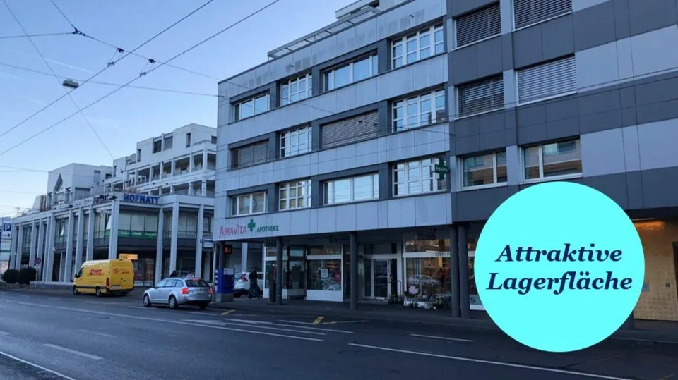 Vielseitige Lagerräumlichkeit an Top-Lage in Ebikon