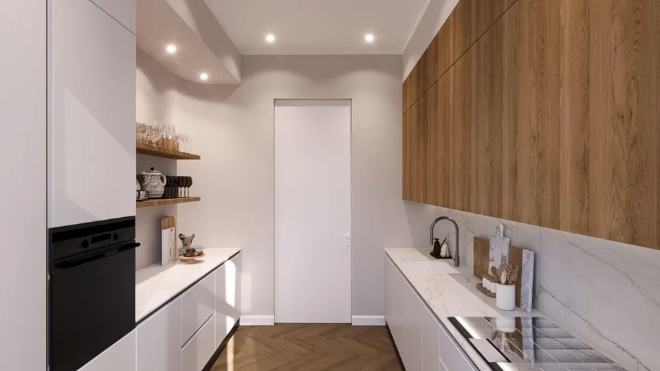 AFFITTASI ELEGANTE APPARTAMENTO CON AMPIO BALCONE IN CENTRO