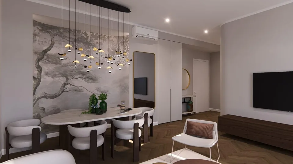 AFFITTASI ELEGANTE APPARTAMENTO CON AMPIO BALCONE IN CENTRO