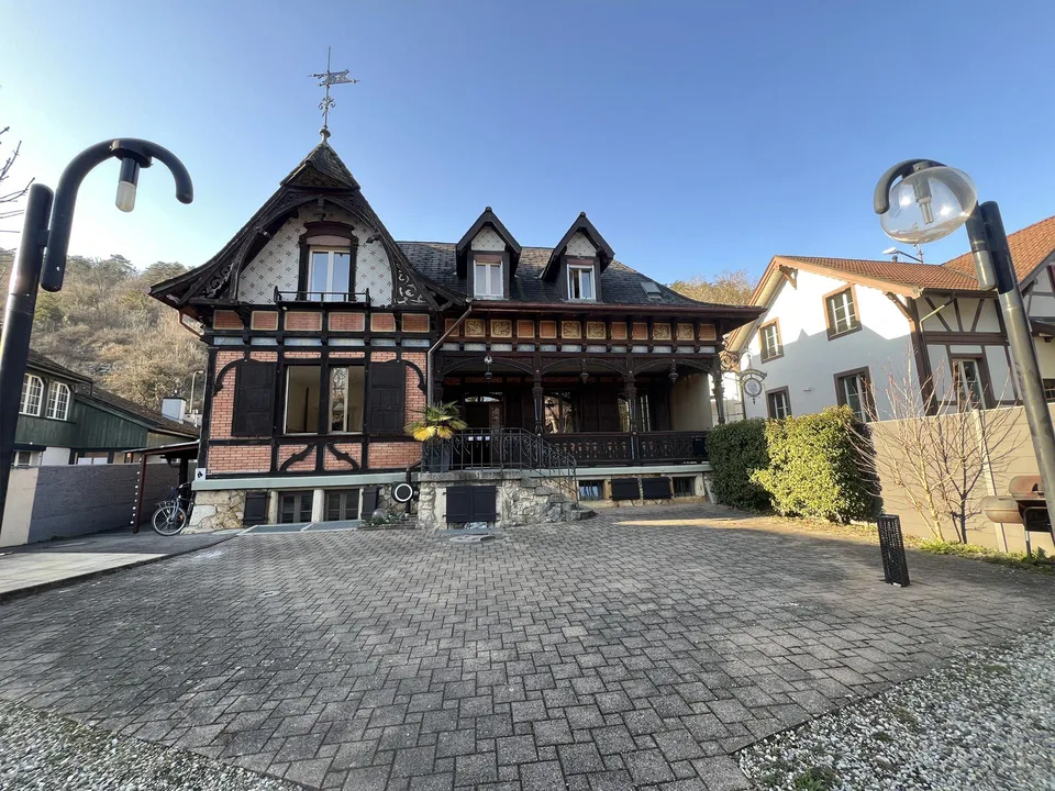 Denkmalgeschützte Altbau-Loft mit offener Raumgestaltung & Terrasse
