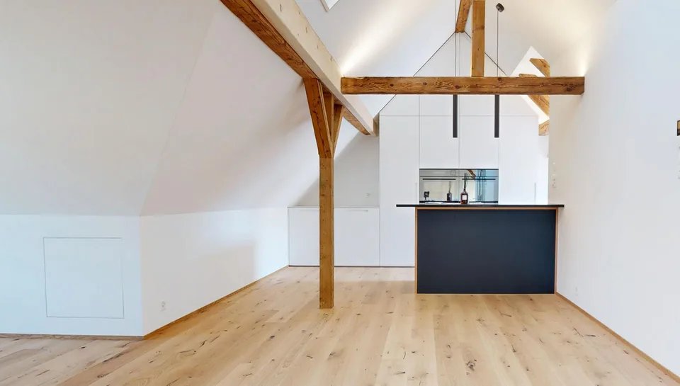 Exklusive 1,5 Zimmer Loft-Dachwohnung
