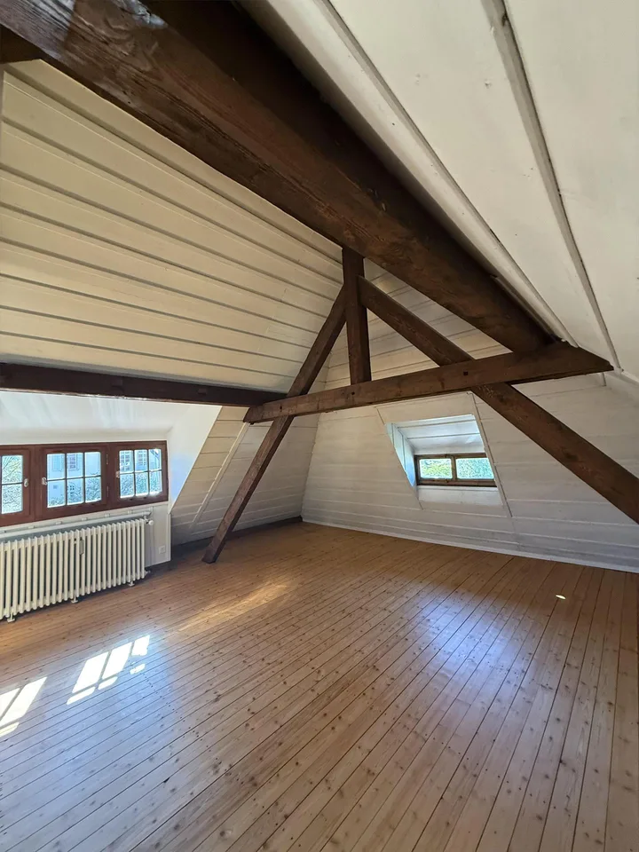 Charmante 1‑Zimmer‑Dachwohnung in Arlesheim