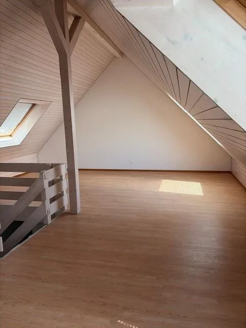 Schöne Duplex-Wohnung mit Blick ins Grüne