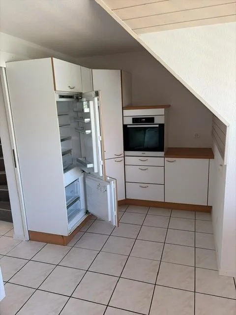 Schöne Duplex-Wohnung mit Blick ins Grüne