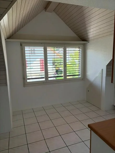 Schöne Duplex-Wohnung mit Blick ins Grüne