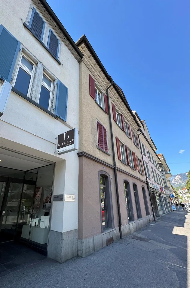 Gewerberäume im Erdgeschoss, an zentraler Lage in Chur