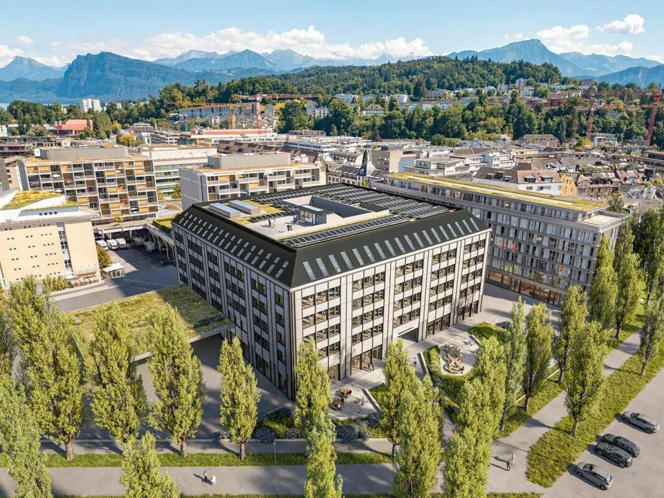 Erstvermietung: 300 - 5'000m2 Geschäftsflächen im Tribschen Office