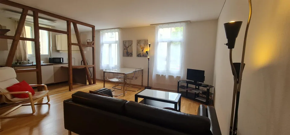 AMICASA AG: Möblierte 2-Zimmer Wohnung zentral in St. Gallen