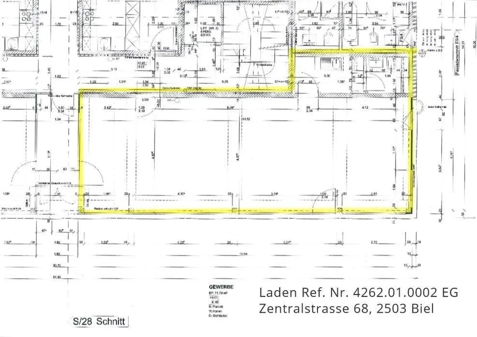 Zentrale Ladenfläche im Herzen von Biel