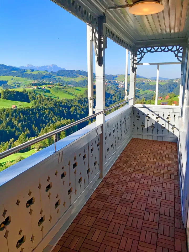 2,5 Zimmer Wohnung - renoviert mit super Aussicht