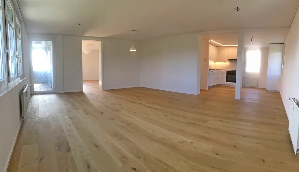2,5 Zimmer Wohnung - renoviert mit super Aussicht