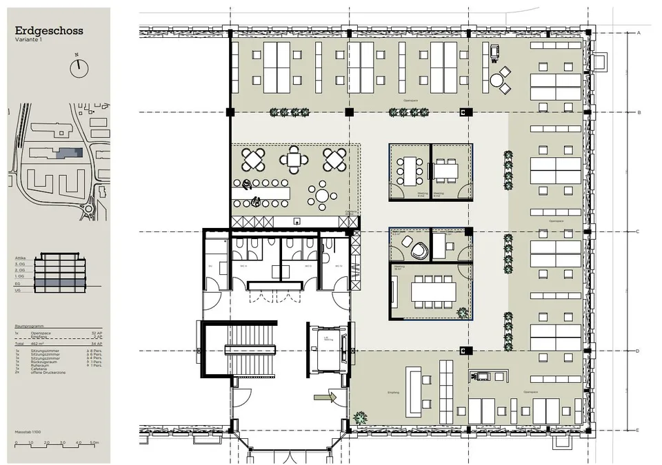 Fertig ausgebaute Büros an attraktiver Lage - Flexibel planen, komf... – Foto 9 von 10