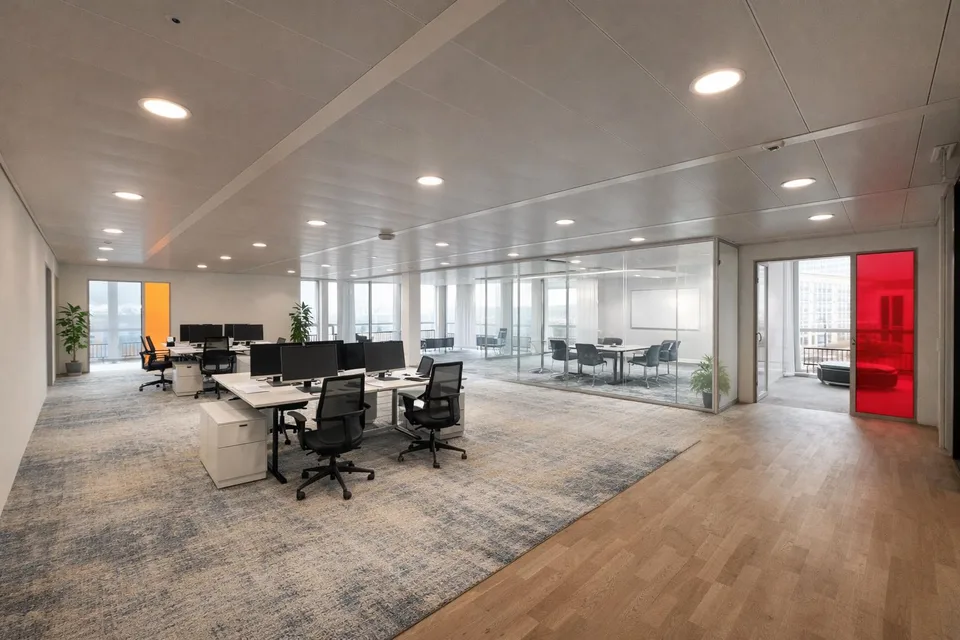 Moderne und bezugsbereite Büroflächen mit Parkplätzen