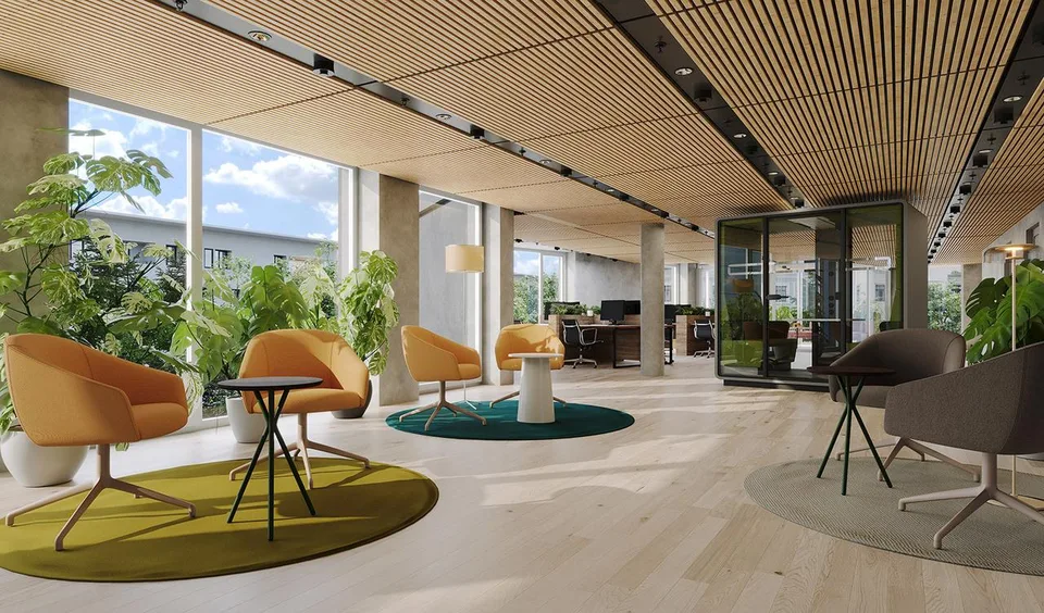 Flexible Büroflächen in modernem Neubau an zentraler Lage