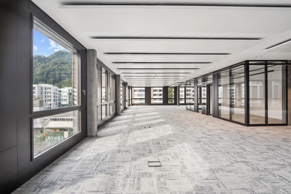 Arbeiten, wo Zürich auf Natur trifft - Ausgebaute Büroflächen in Zü...