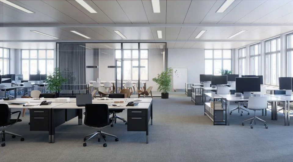 Lichtdurchflutete Gewerberäume  Raum für Ihre Vision!