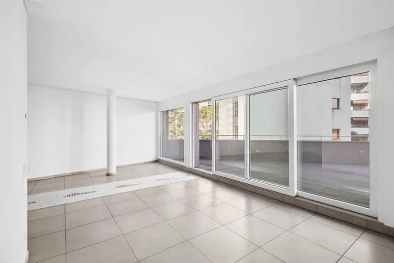 Generoso appartamento di 2.5 locali con terrazzo a Paradiso