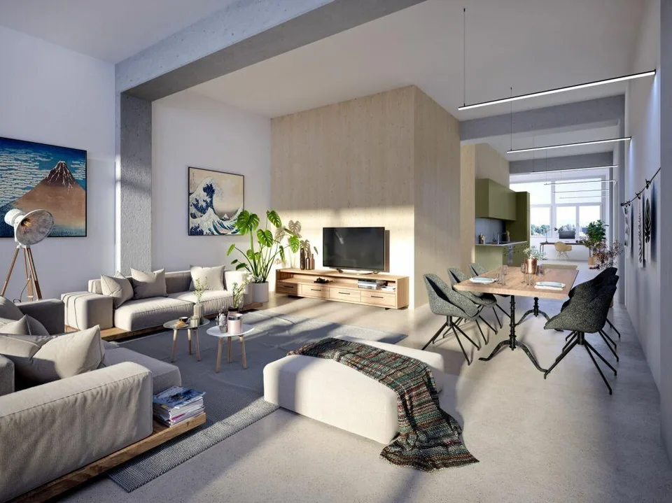 rhystäffeli - Einzigartige Loft-Maisonettewohnung mit Stil