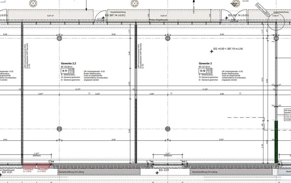 103m2 bis 230m2 Gewerbe-/Bürofläche direkt am Bahnhof zu vermieten – foto 10 di 10
