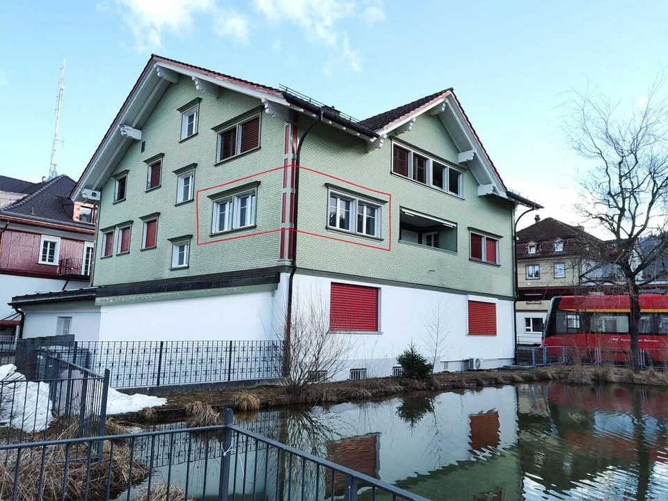 Top-Lage Appenzell: Büro direkt beim Bahnhof