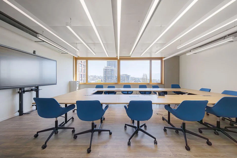 Bureaux de 6'900m2 au sein de l'écoquartier Central Malley