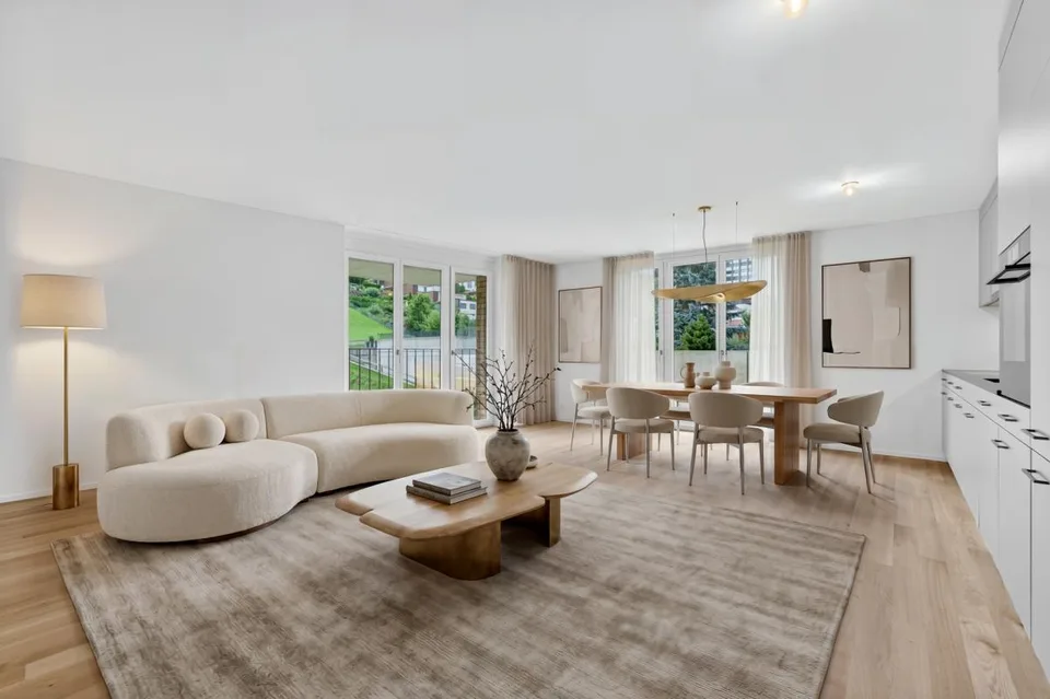 Moderne 4.5-Zimmerwohnung im Neubauprojekt Matten Sarnen
